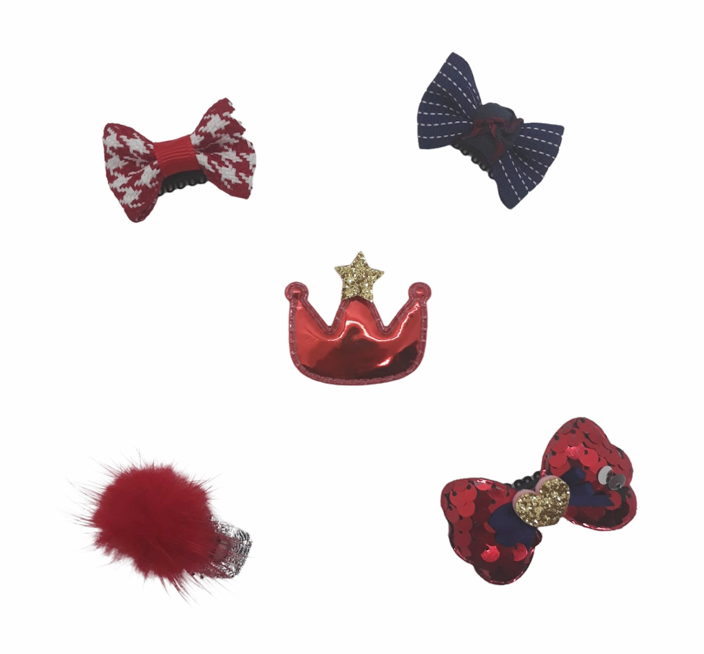 Clips Cabello Bebé x 5 Unds
