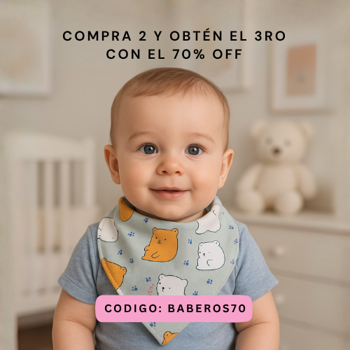 Baberos Bandana Sencillos