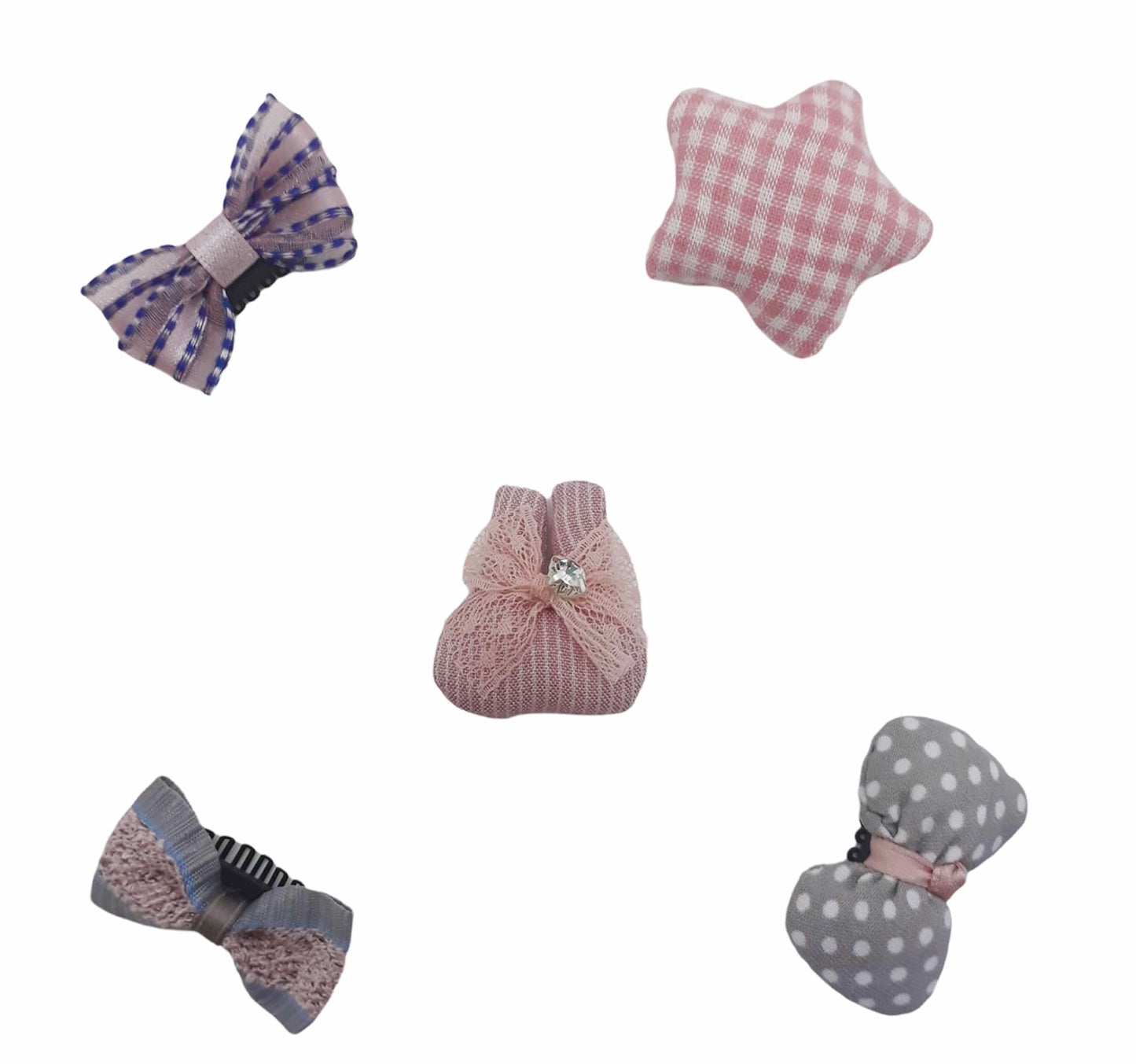 Clips Cabello Bebé x 5 Unds