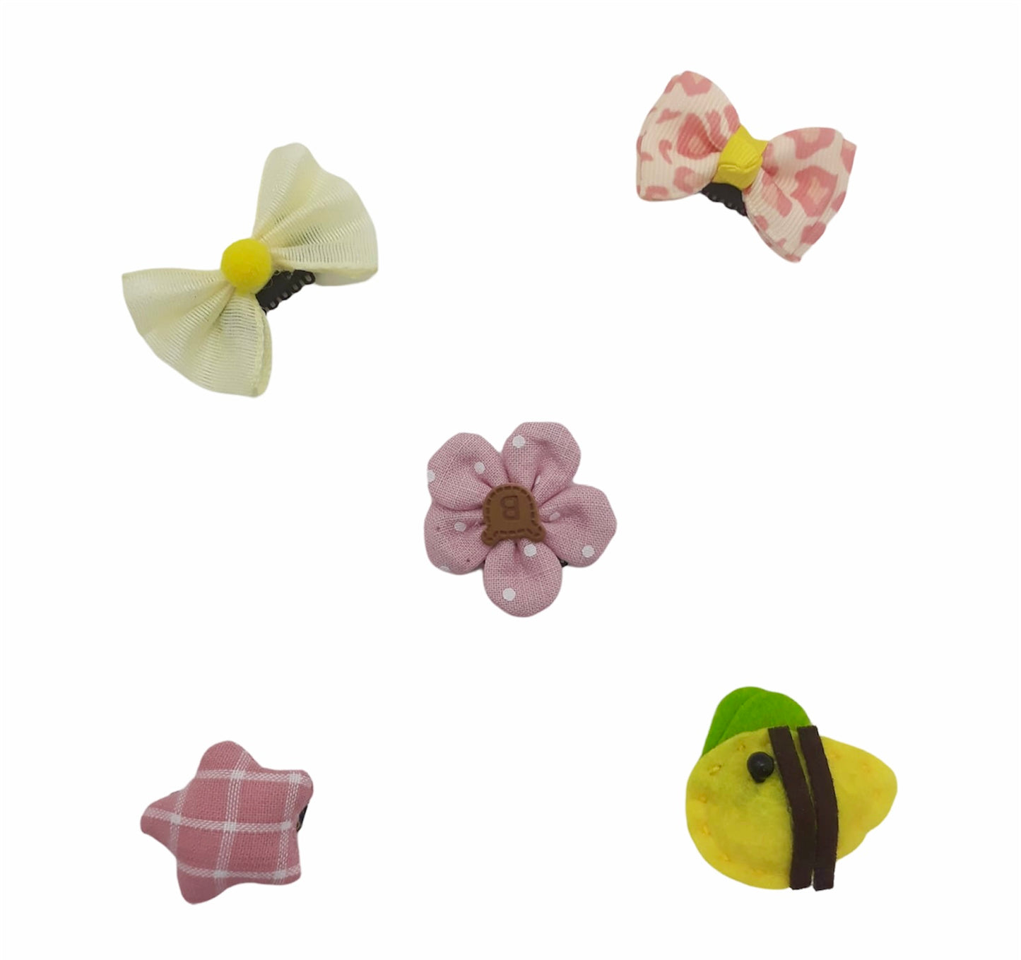 Clips Cabello Bebé x 5 Unds