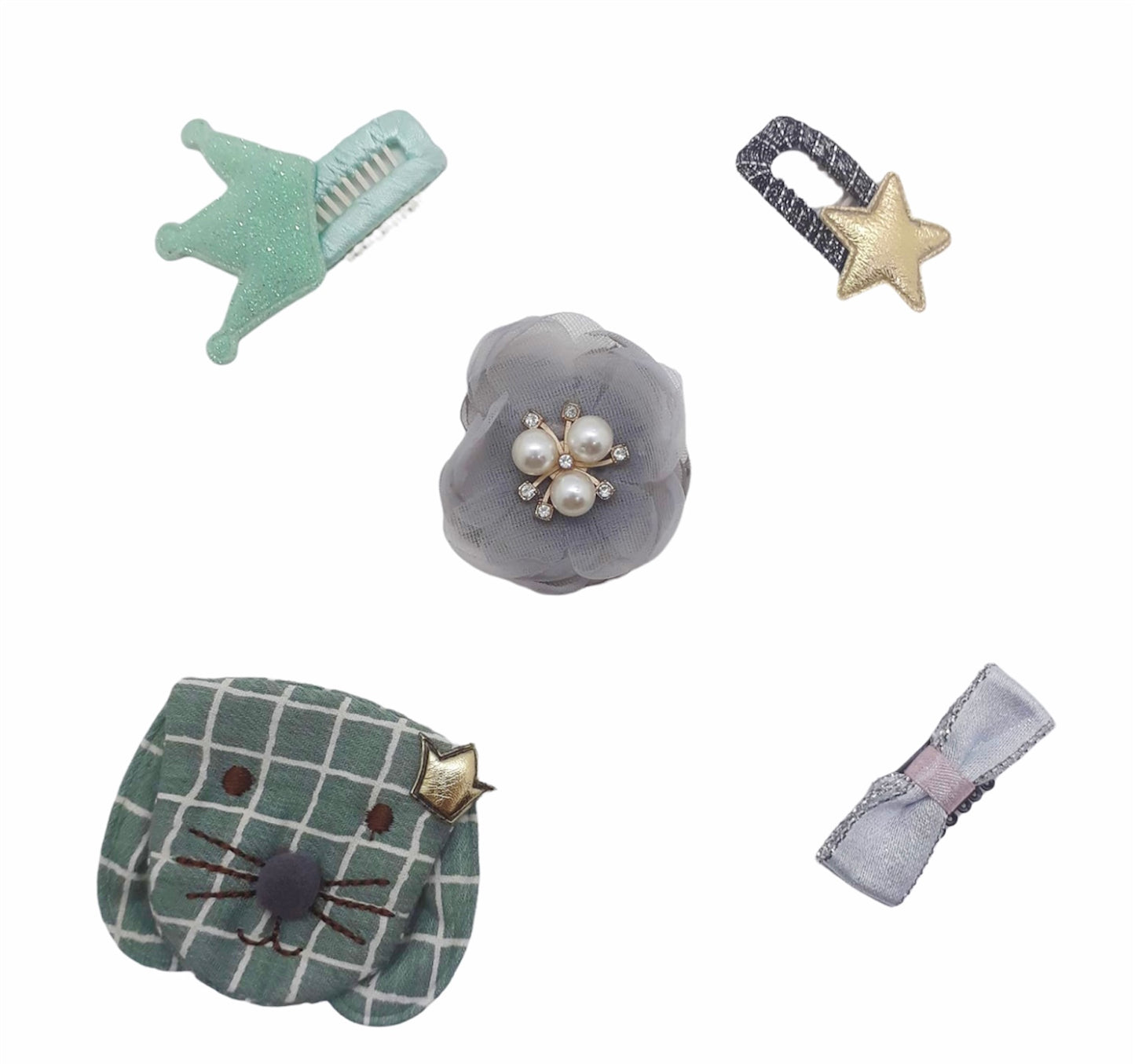 Clips Cabello Bebé x 5 Unds