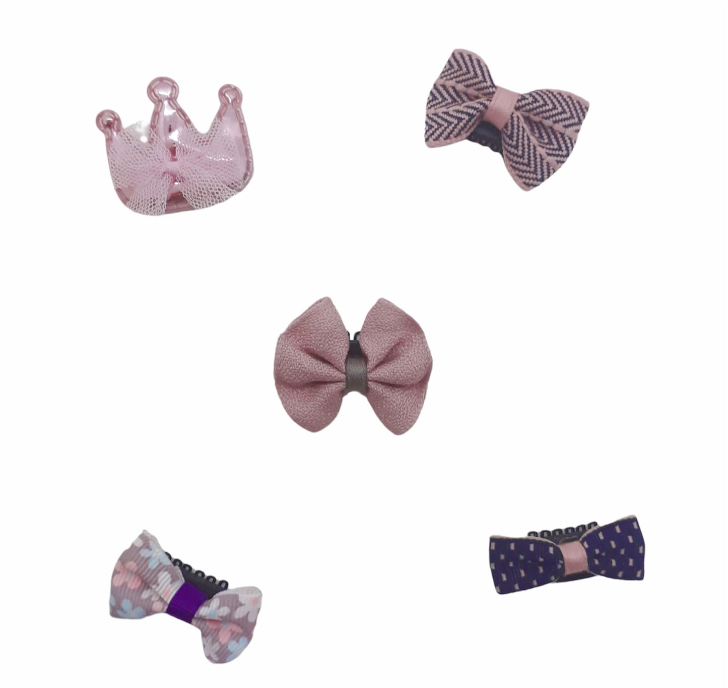 Clips Cabello Bebé x 5 Unds