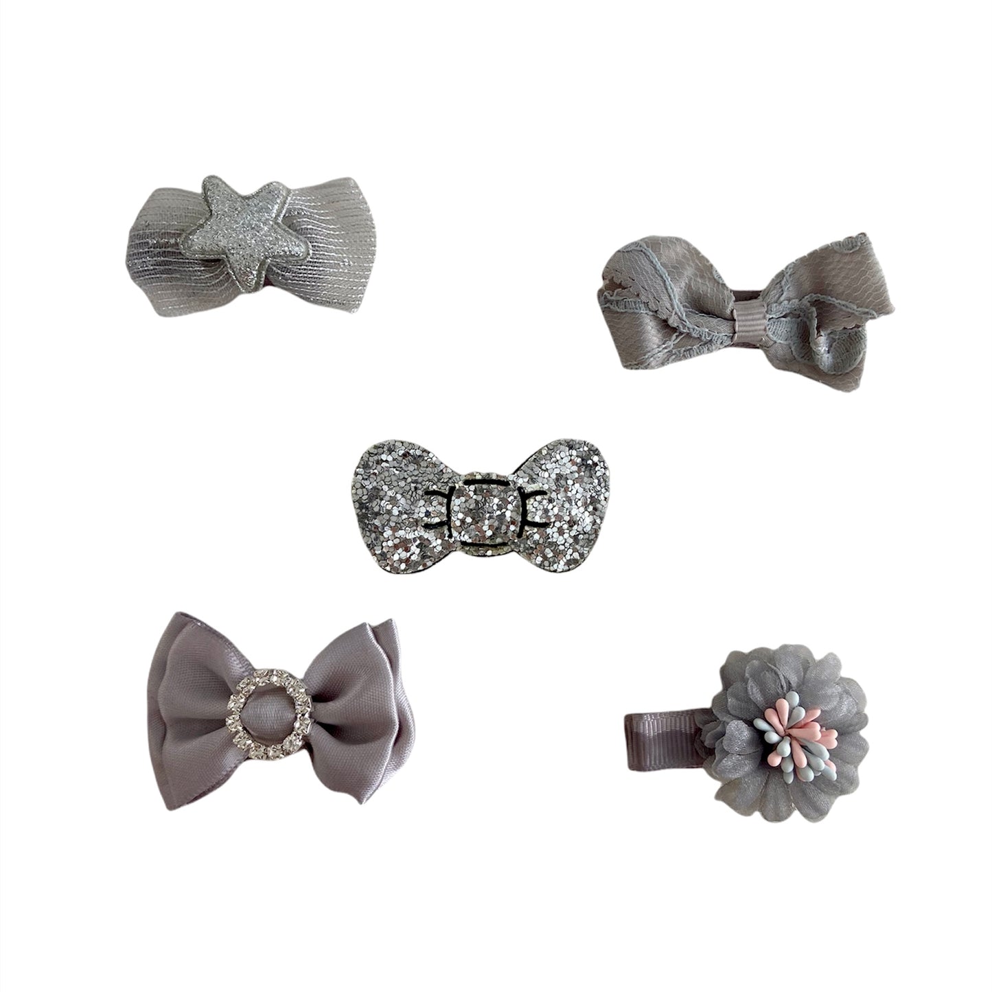 Pinzas de Cabello x 5 Unds