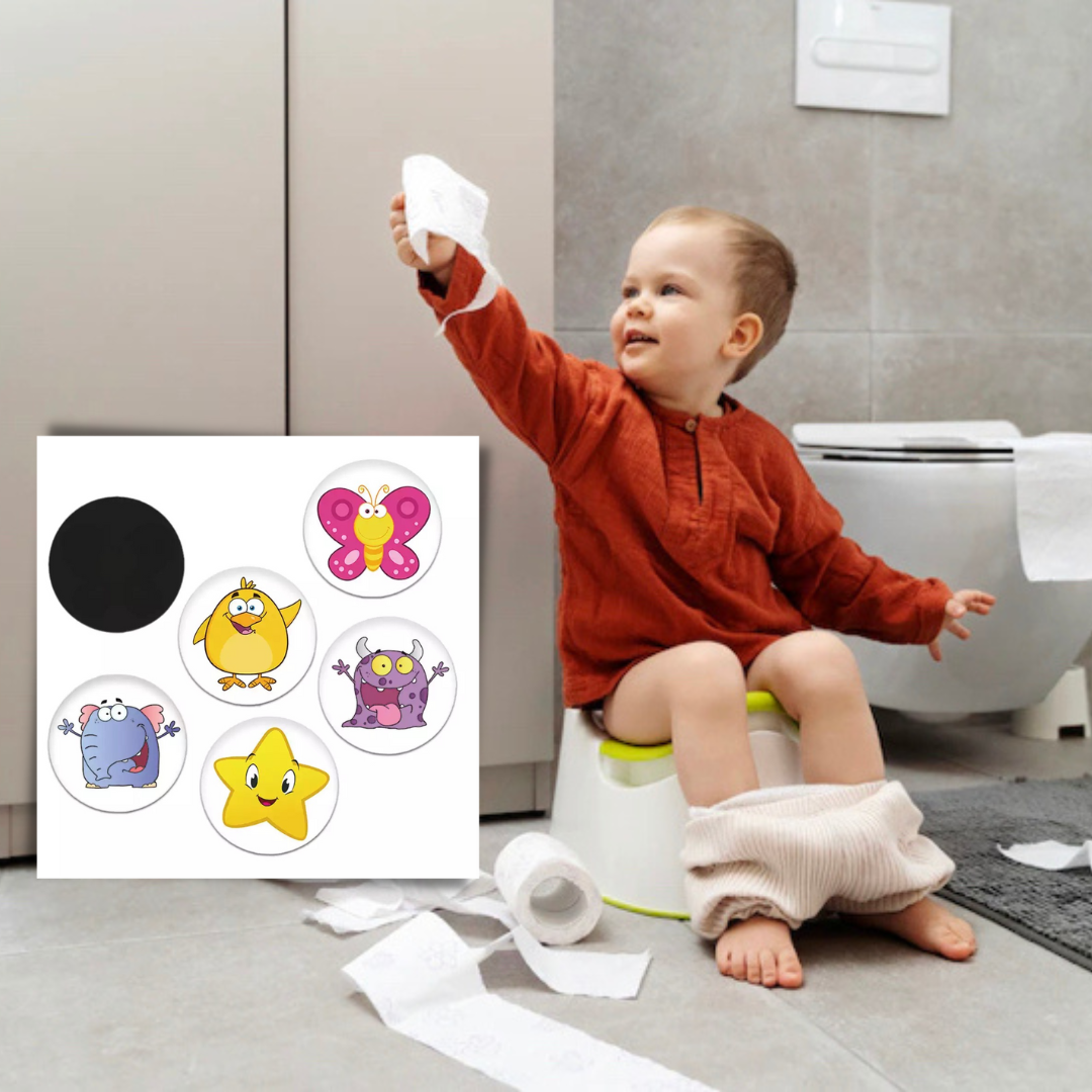 Stickers Térmicos X 5 unds Para dejar el pañal