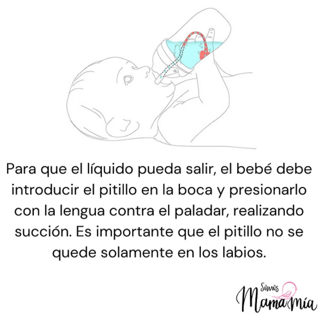 Vasos pitillo 350 ml para bebes y niños