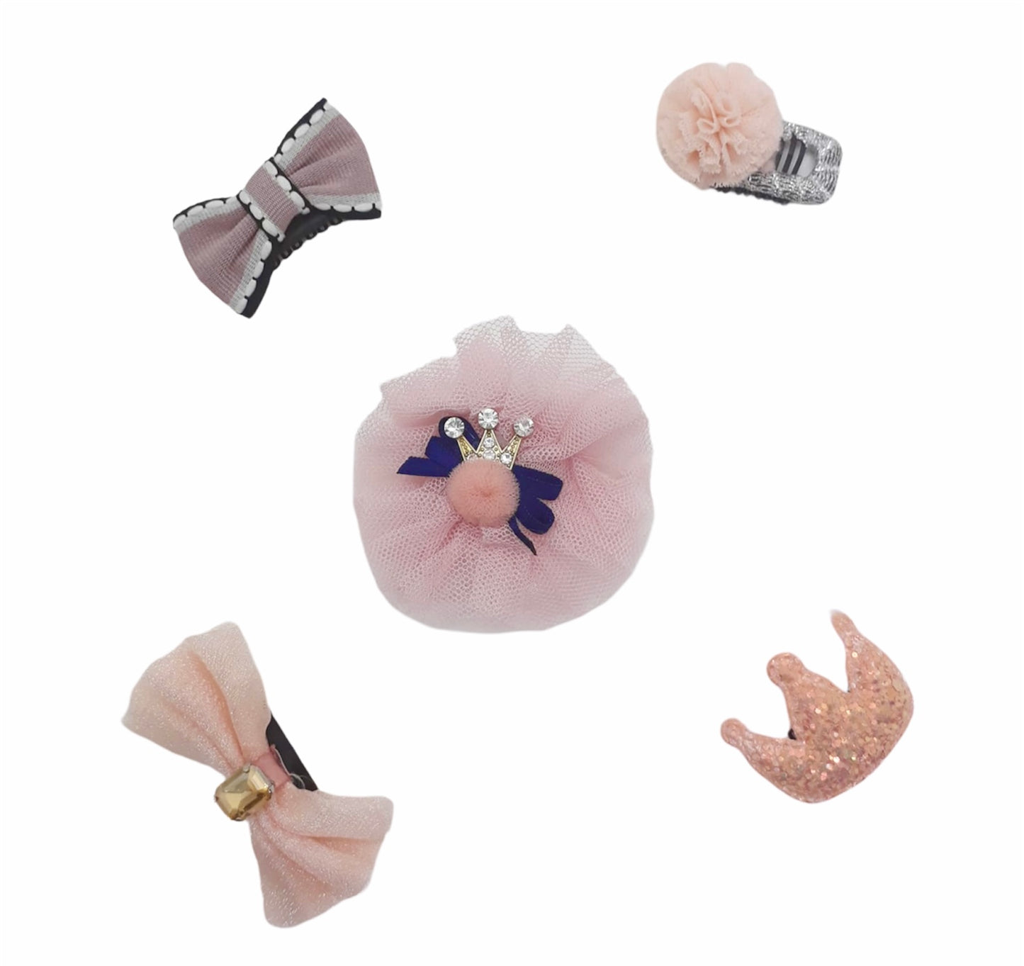 Clips Cabello Bebé x 5 Unds