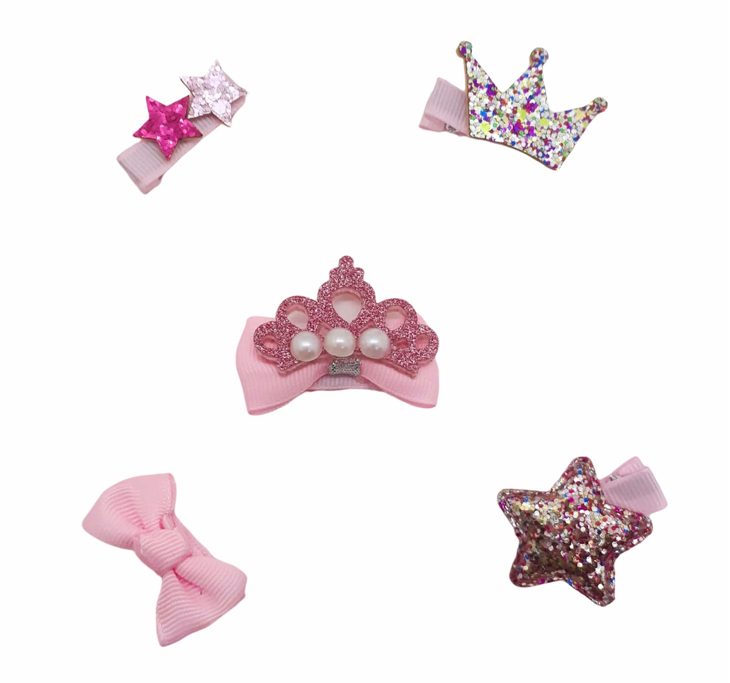 Pinzas de Cabello x 5 Unds