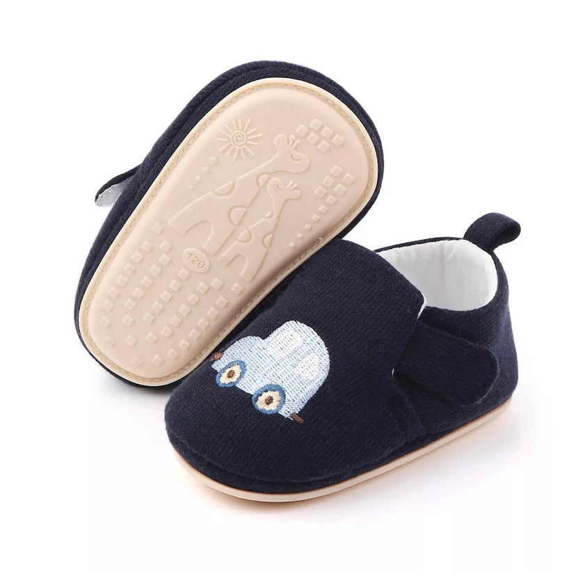 Zapato Doble Cierre Algodón