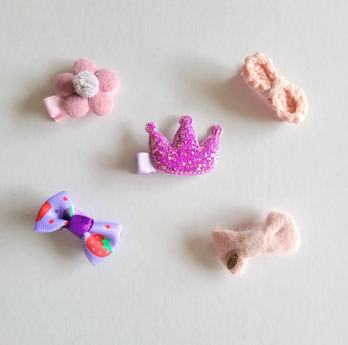 Pinzas de Cabello x 5 Unds