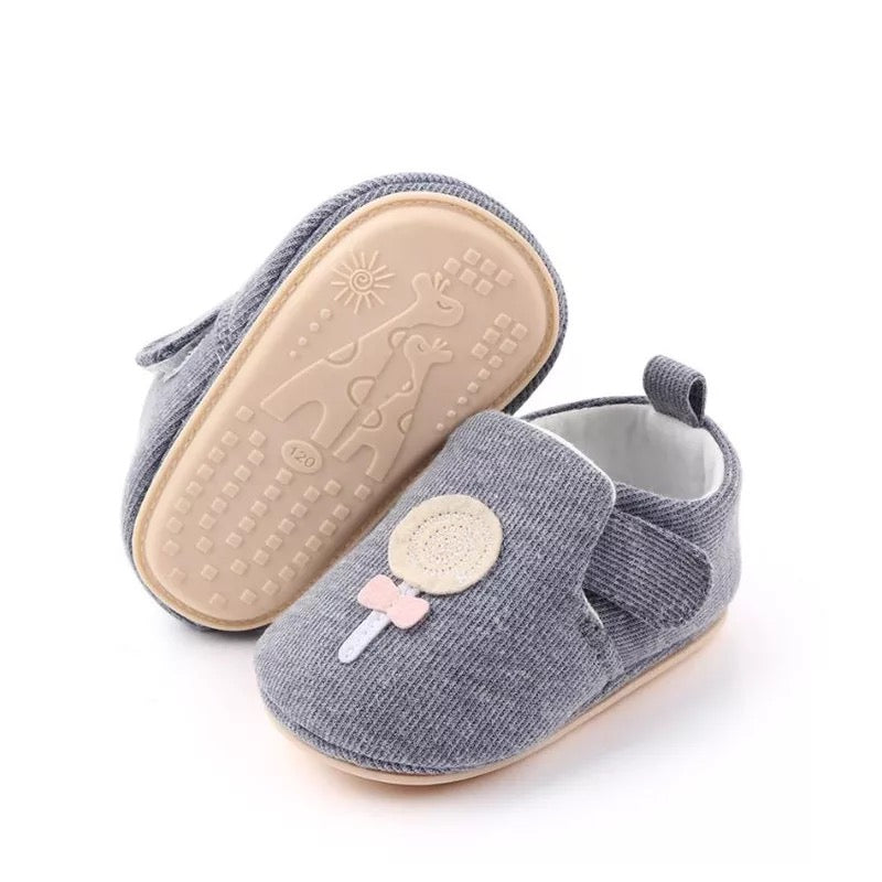 Zapato Doble Cierre Algodón