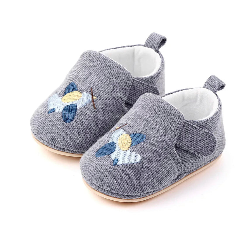 Zapato Doble Cierre Algodón