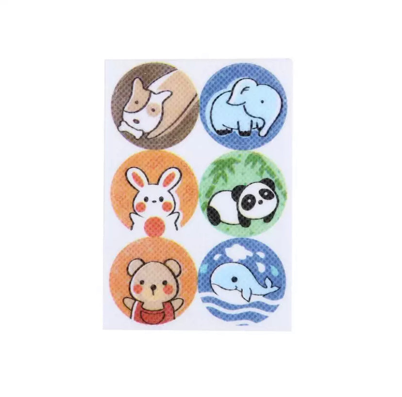 Stickers Repelentes de Mosquitos con Aceites Esenciales x 6