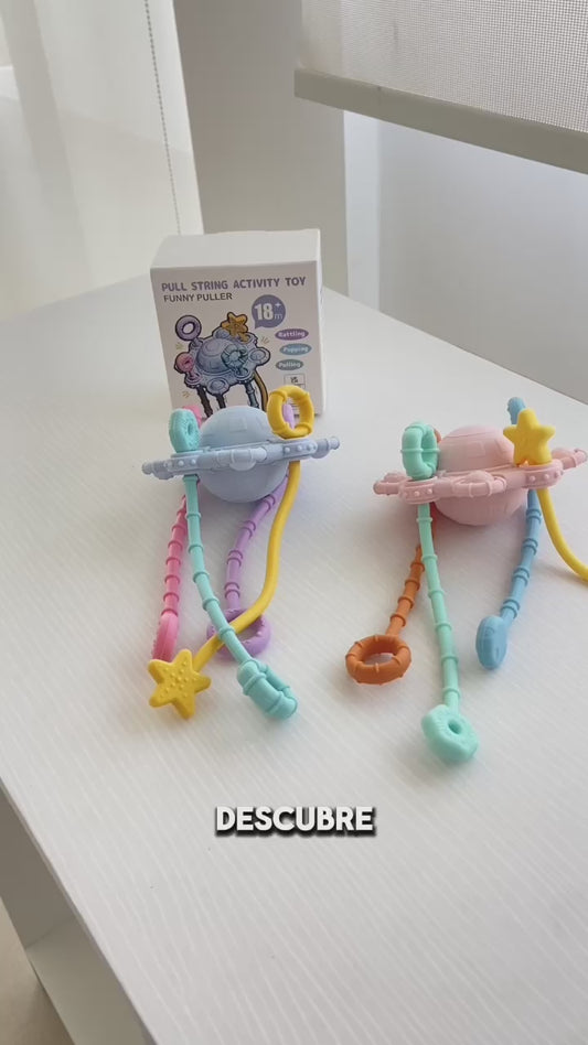 Juguete Silicona Sonajero Planeta